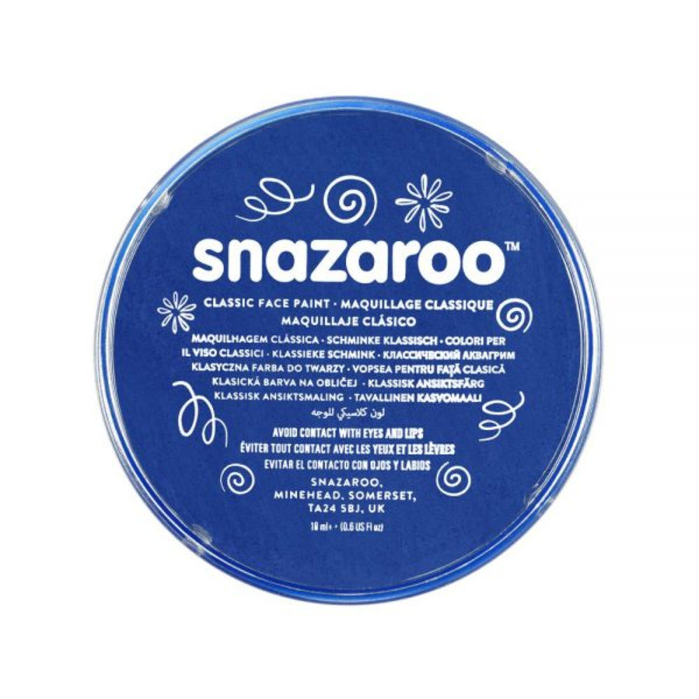 Royal Blue Face Paint, Snazaroo