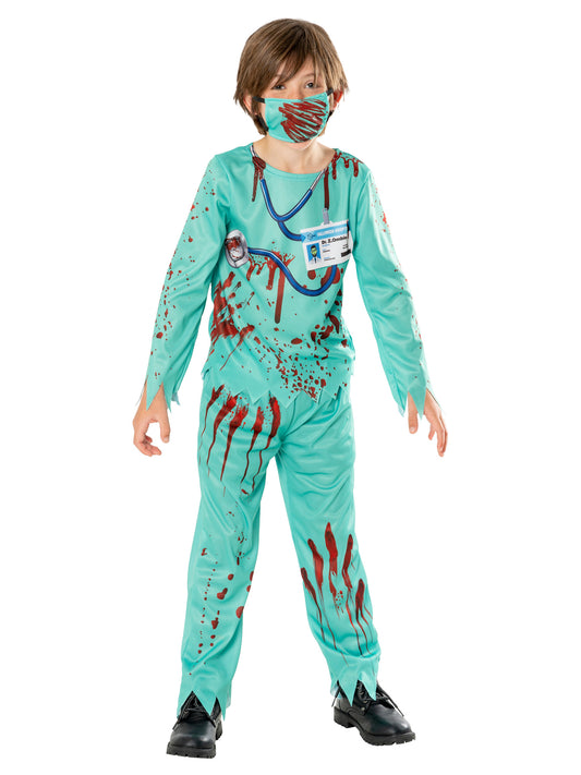 Rubies Zombie Doctor Kids Costume (9-10)