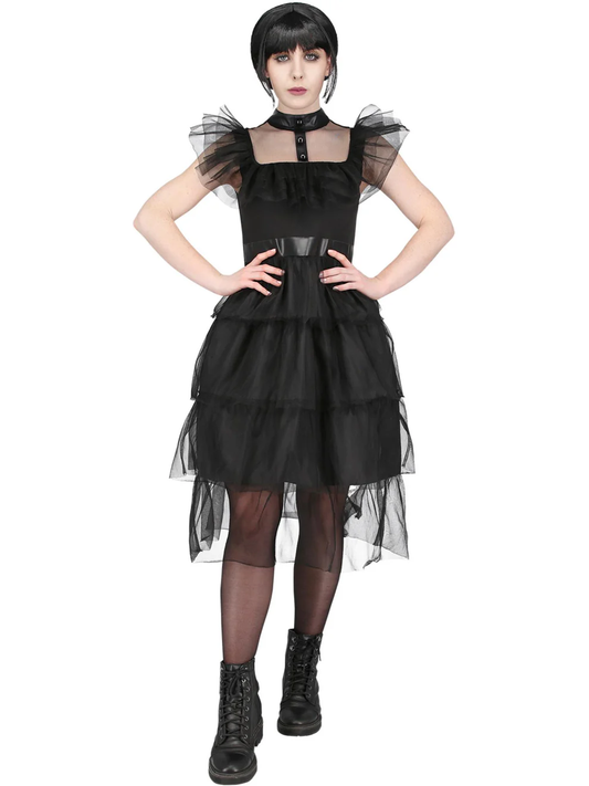 Smiffys Adult Gothic Prom Costume Small