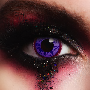 MesmerEyez Purple Glaze Contact Lenses 1 Day