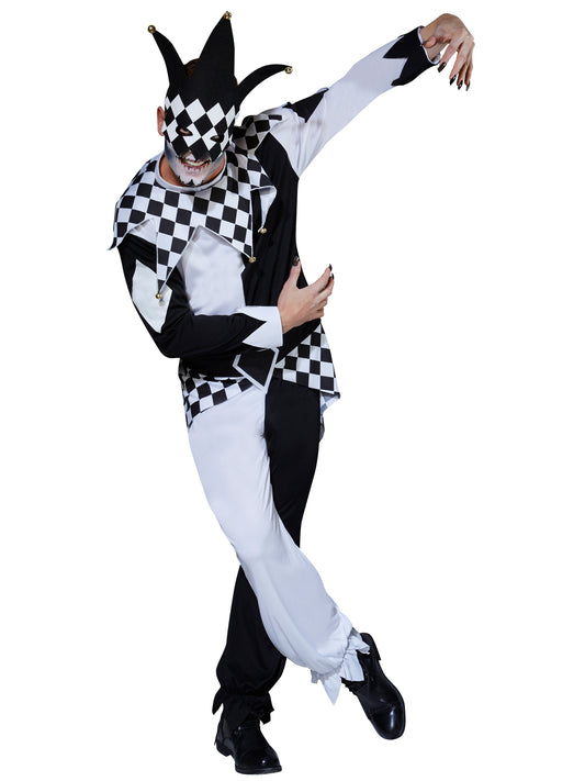 Rubies The Dark Jester Costume – Mens STD