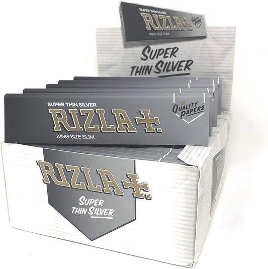 Rizla King Size Silver Rolling Papers (10 Booklets)