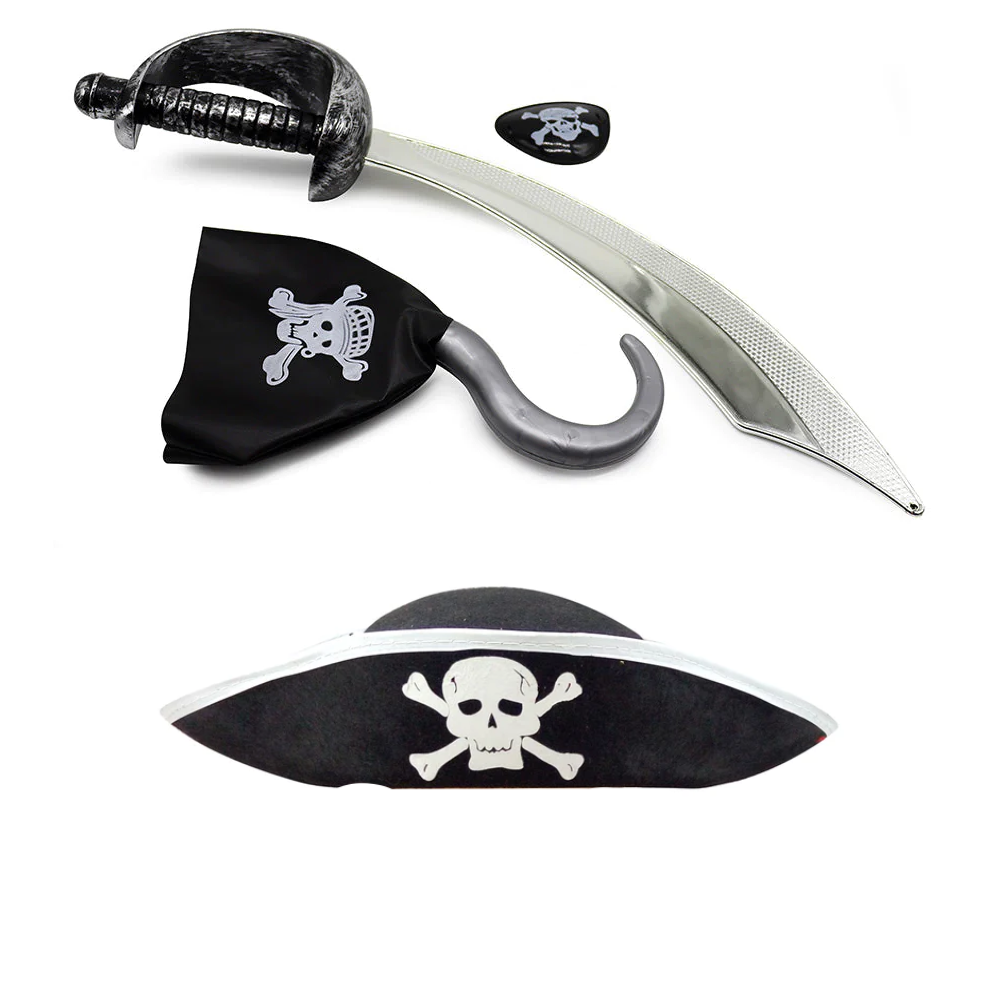 Black & White Pirate Set