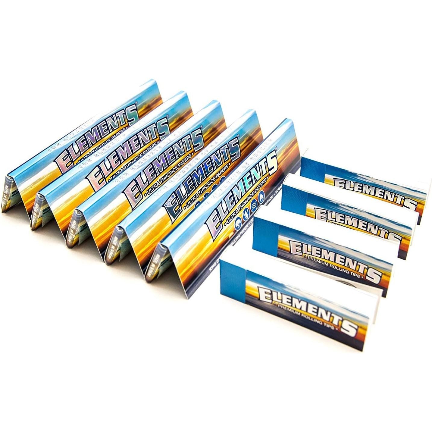 Elements Rolling Papers & Tips Set