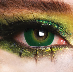 MesmerEyez Hulk Rage Contact Lenses 1 Day