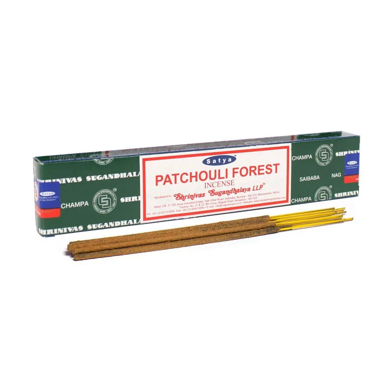 Satya Patchouli Forest Incense Sticks