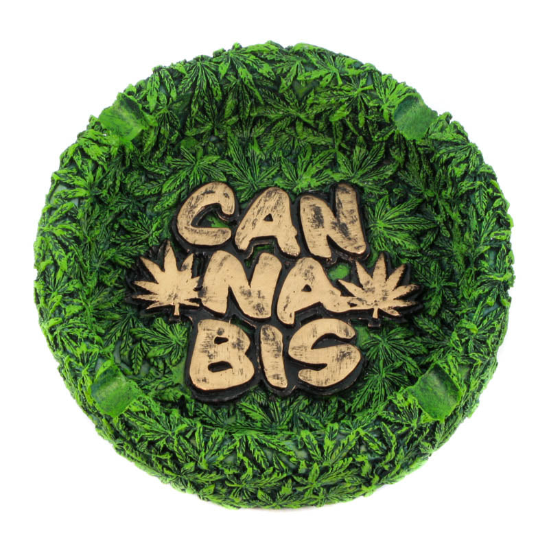 Cannabis Green Leaf Ashtray – Headway Gift & Vape