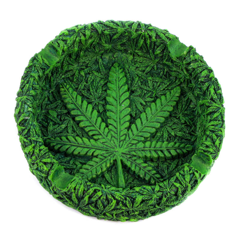 Green Leaf Ashtray