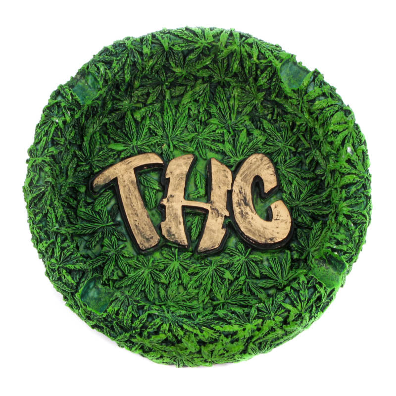 THC Green Leaf Ashtray