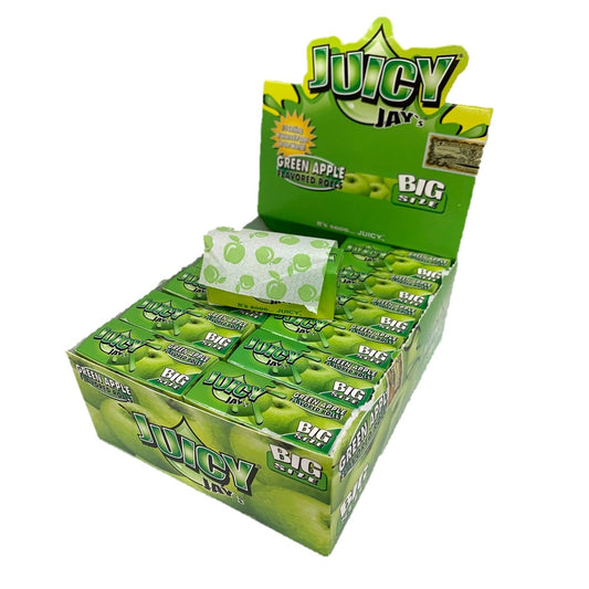 Juicy Jay Green Apple Kingsize Rolls