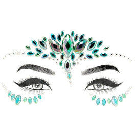 Stylex Party Face Jewels Green