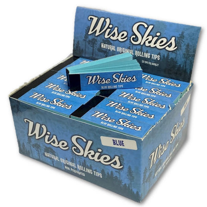 Wise Skies Blue Rolling Tips