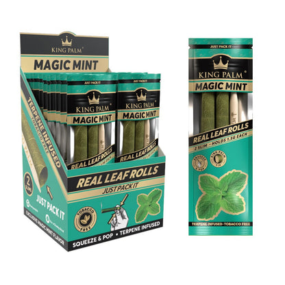 King Palm Magic Mint Real Leaf 2 Blunts