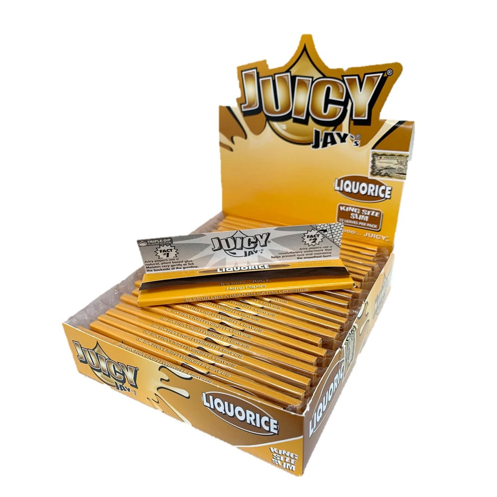 Juicy Jay Liquorice Kingsize Rolling Paper