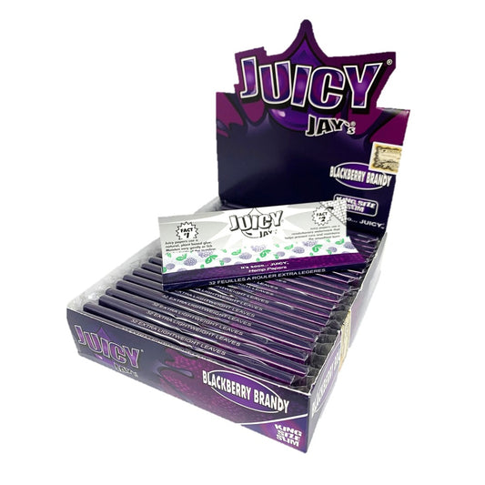 Juicy Jay Blackberry & Brandy Kingsize Rolling Paper