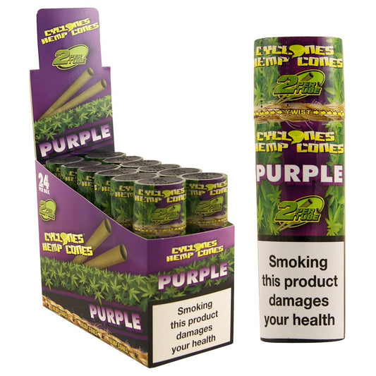 Cyclones Hemp Cones Purple (Grape)