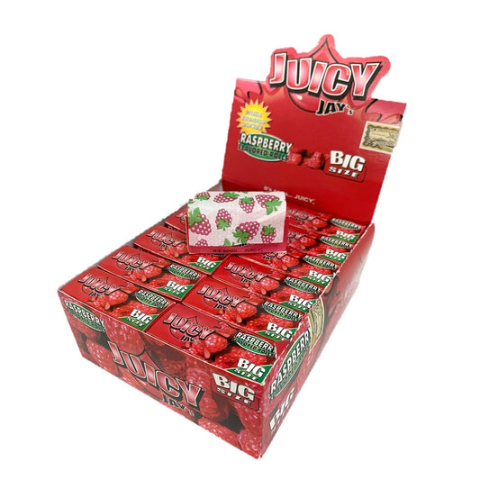 Juicy Jay Raspberry Kingsize Rolls